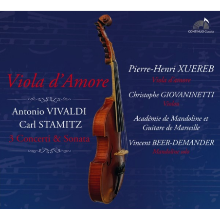 VIVALDI - Xuereb - Concerto pour viole d'amour, cordes et b.c. en ré min